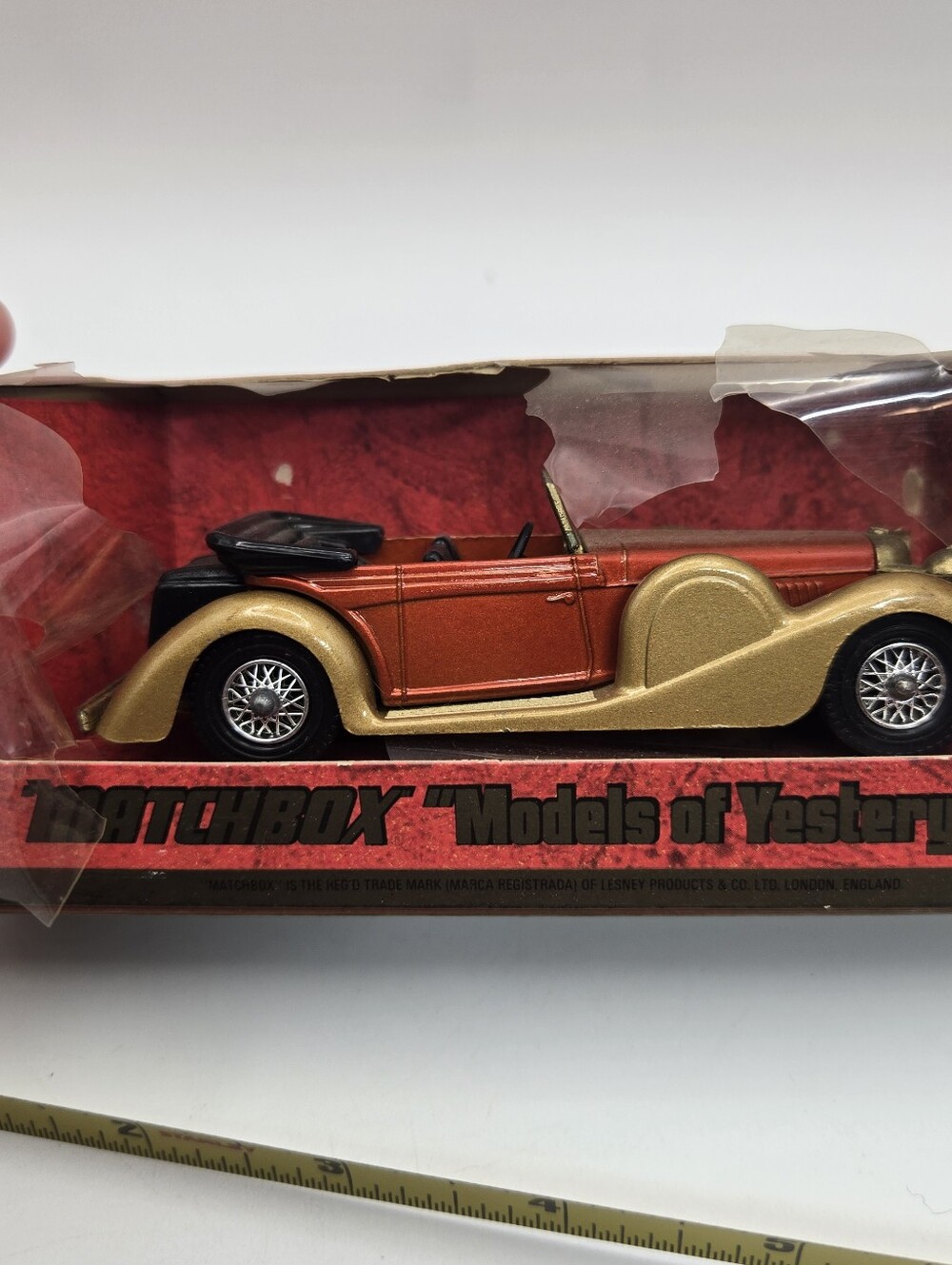 Matchbox "Models of Yesteryear" 1938 Lagonda Drophead Coupe (Y-11) - Picture 3 of 6